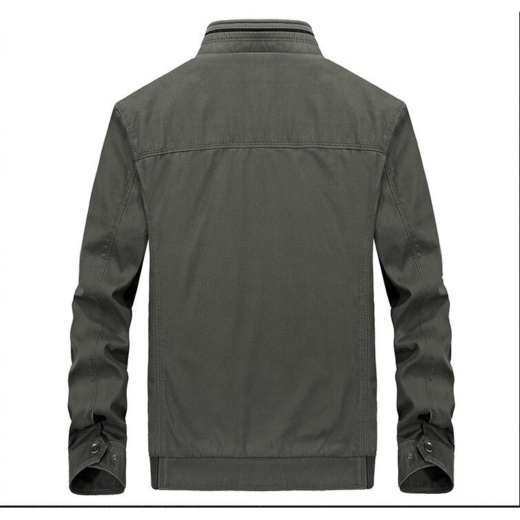 Áo Khoác KaKi NUT CÔ Nam Thời Trang Phong Cách Hàn Quốc Cao Cấp