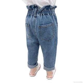 Quần jeans co dãn cho bé gái