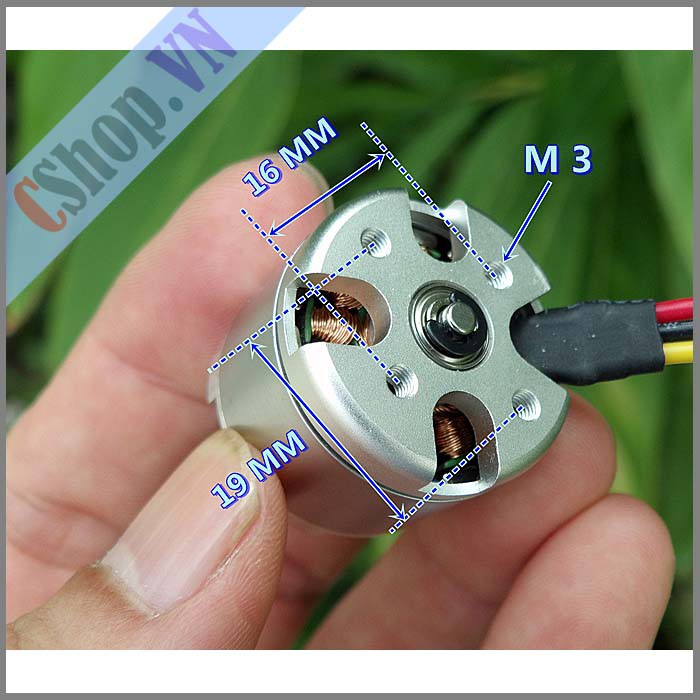 Motor brushless 2212 950 KV – động cơ không chổi than  – đầu gen