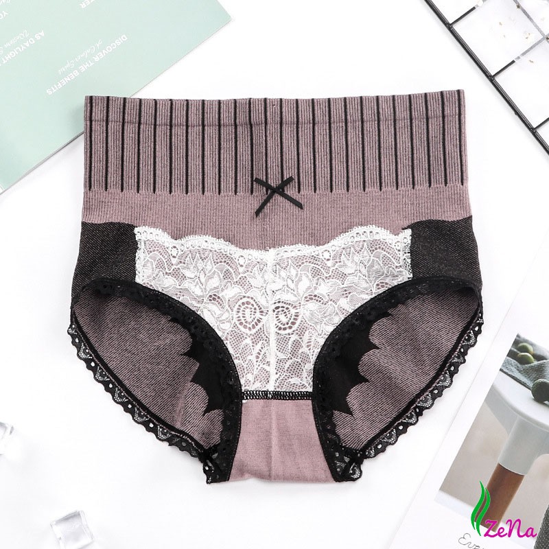 Quần Lót Nữ Cạp Cao Gen Bụng Ôm Sát Eo Làm Phẳng Vùng Bụng ZE007 | BigBuy360 - bigbuy360.vn