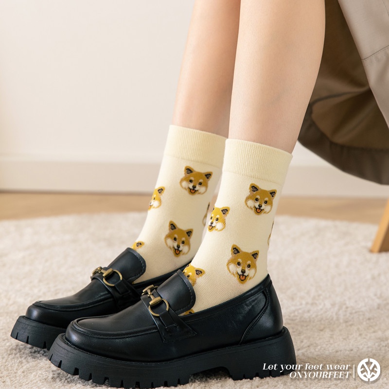 Tất cổ cao hình thú cưng - Boss Socks