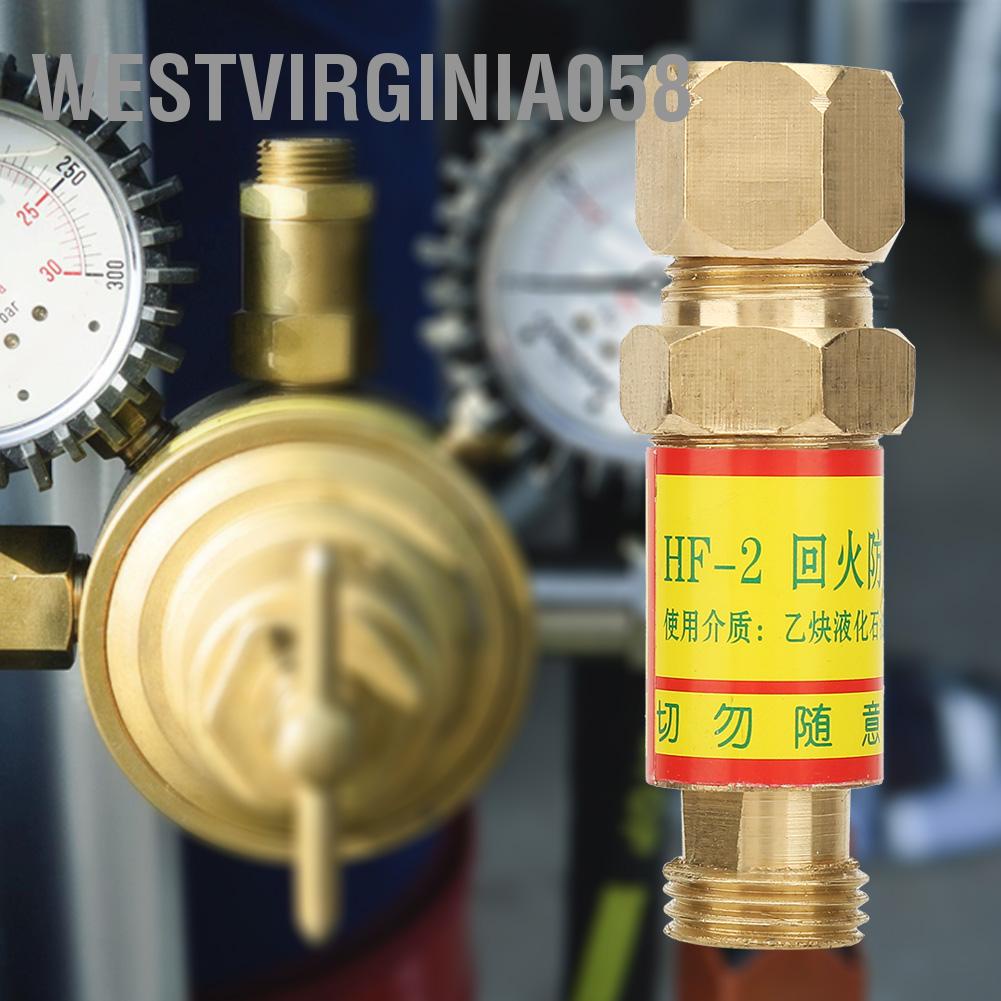 Westvirginia058 Van kiểm tra oxy / axetylen hồi tưởng Bộ điều khiển hàn Cắt ngọn lửa đuốc M16 * 1.5