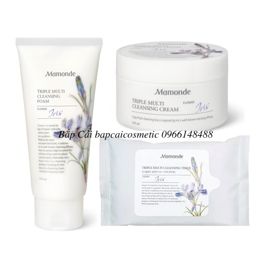 MBC Dòng tẩy trang, làm sạch da Mamonde Triple Multi Cleansing sale