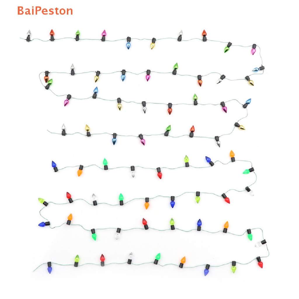 [BaiPeston] Dây Đèn Led Nhiều Màu 1m Trang Trí Nhà Búp Bê