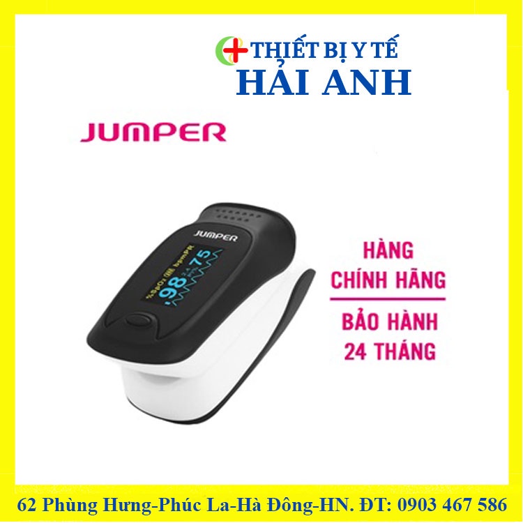 Máy Đo Nồng Độ Oxy Trong Máu Và Nhịp Tim Jumper JPD- 500D OLED Thương Hiệu Đức - Bảo Hành 24 Tháng