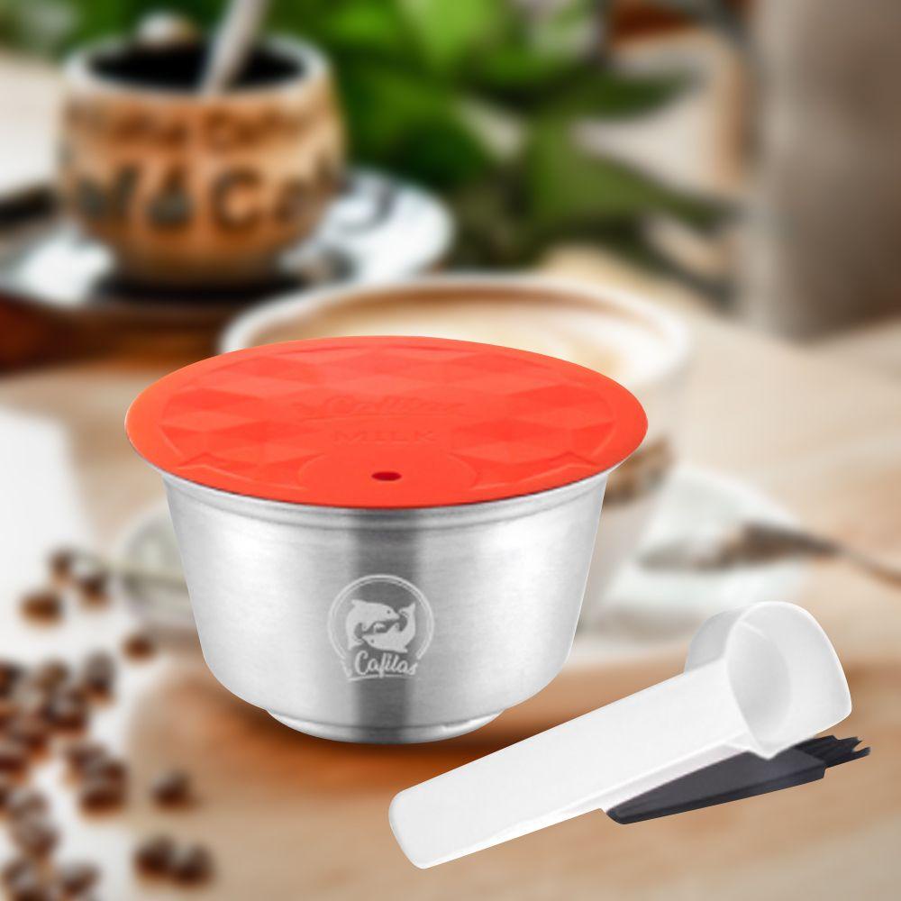 Cốc Lọc Cà Phê Espresso / Sữa Tự Nhiên Có Muỗng Và Cọ Rửa Cho Dolce Gusto