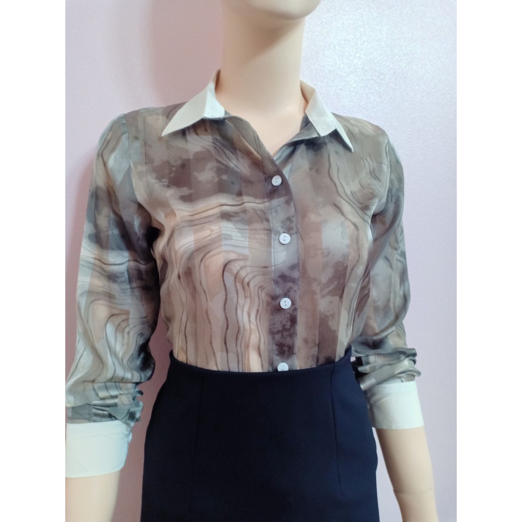 Áo sơ mi nữ( ảnh thật)
