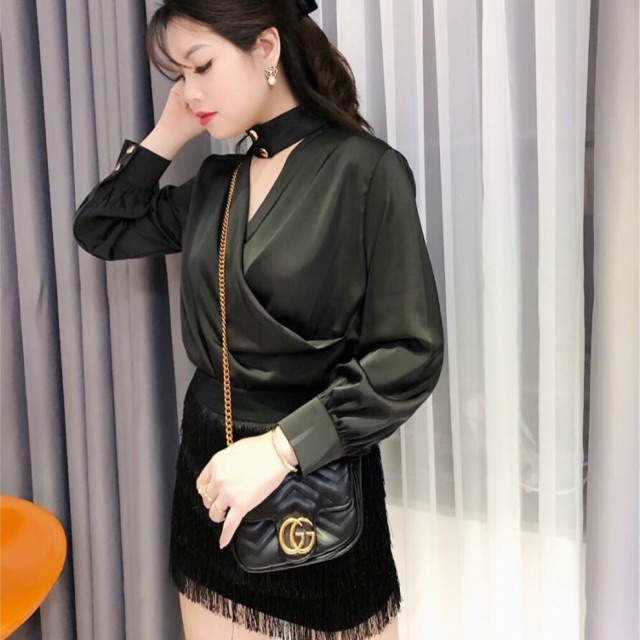 Áo sơ mi lụa