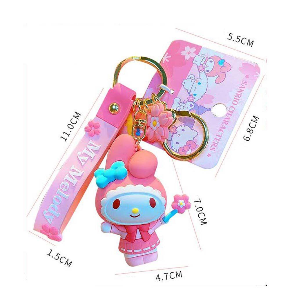 Móc Khóa Kitty Kuromi Hoa Anh Đào Dễ Thương