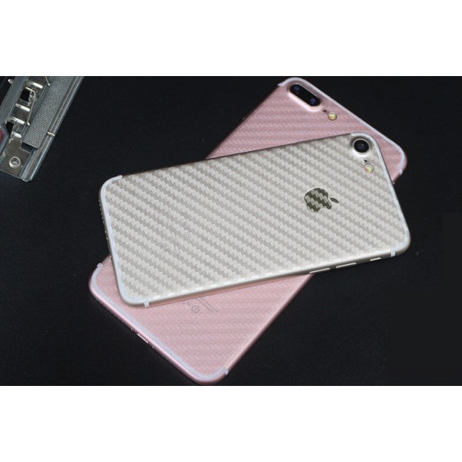 Miếng dán carbon các màu cho IPHONE 7 Plus
