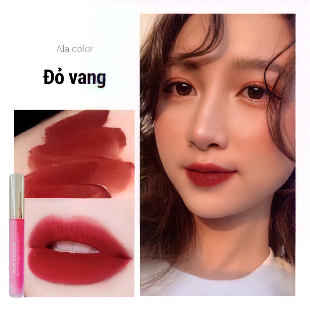 SON KEM LÌ ALA COLOR LIPSTICK PHIÊN BẢN GIỚI HẠN_9 màu son độc quyền .. | BigBuy360 - bigbuy360.vn