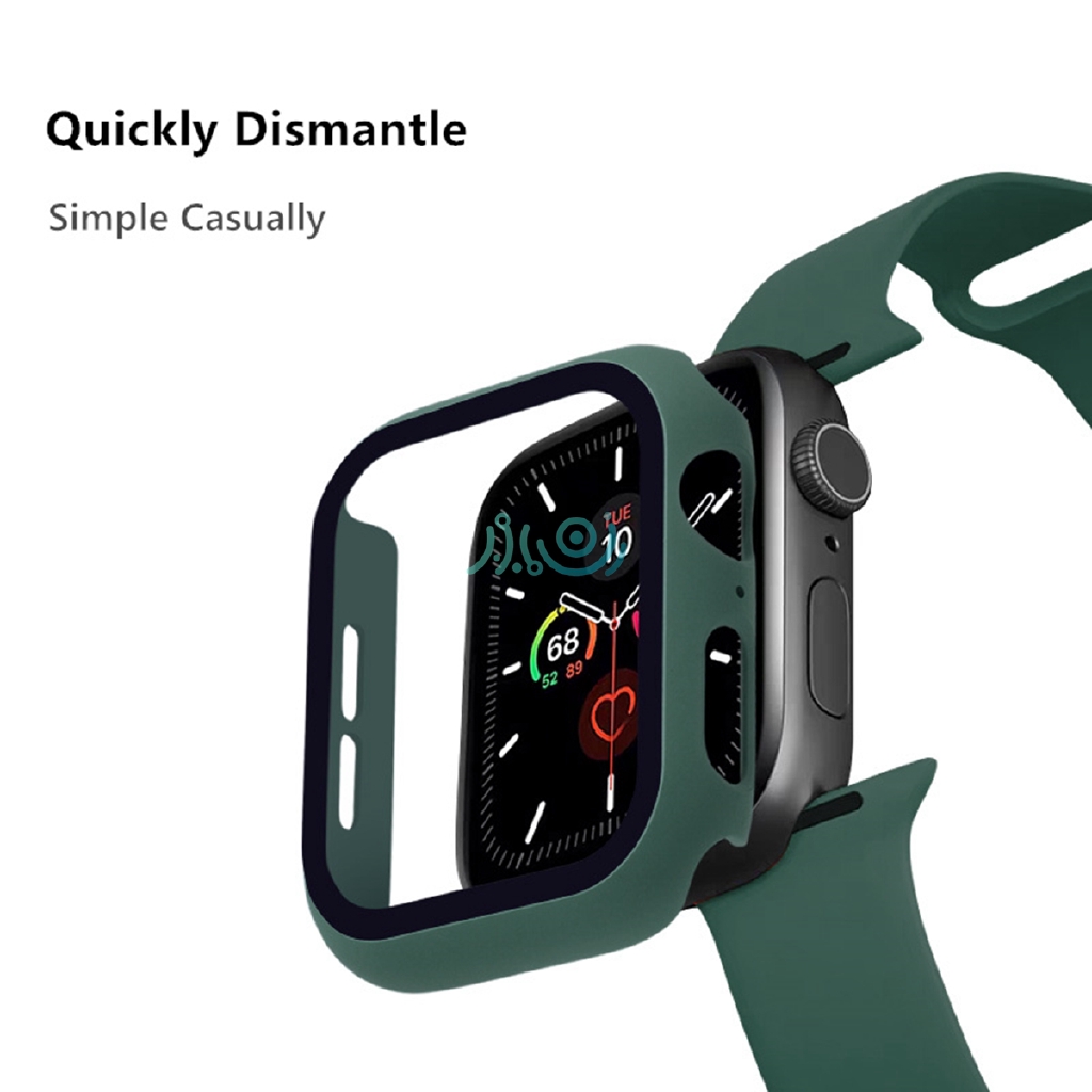 BUMPER Kính Cường Lực Bảo Vệ Mặt Đồng Hồ Apple Watch Series 5 4 44mm 40mm Iwatch 3 42mm 38mm Kèm Phụ Kiện