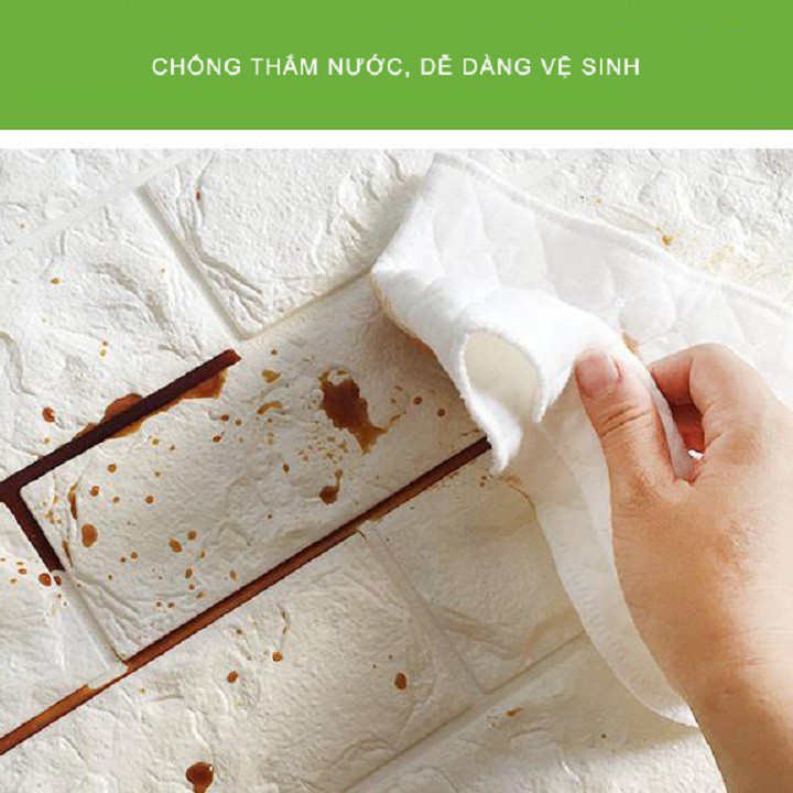 Miếng Dán Tường 3D Xốp Dán Tường Giả Gạch | BigBuy360 - bigbuy360.vn