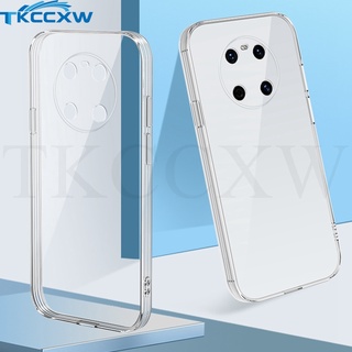 Ốp Điện Thoại Silicon Vuông Trong Suốt Huawei Mate 30 Lite Mate 30 20 10 Mate 40 P50 P30 P20 P40 Pro+ 40E Mate 9 P20 P30 P40 Lite