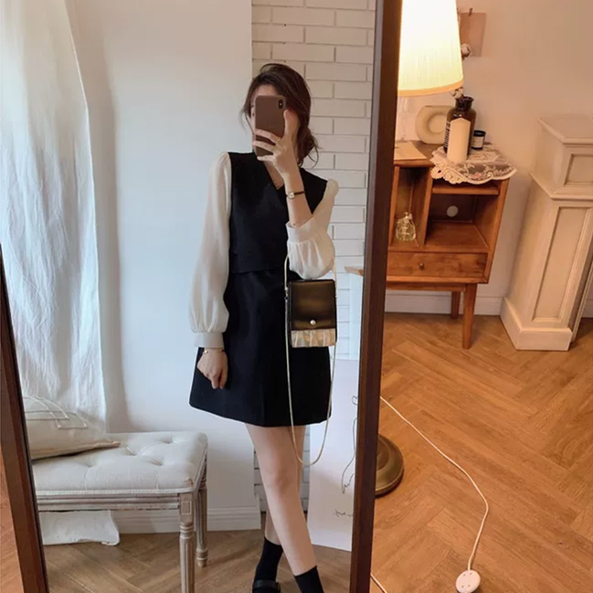 Đầm midi tay dài thời trang cho nữ | BigBuy360 - bigbuy360.vn