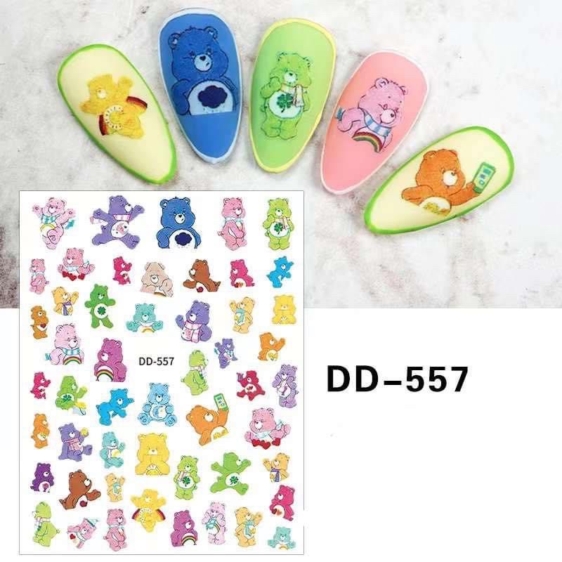 ( phụ kiện nail) Sticker trang trí móng dd455