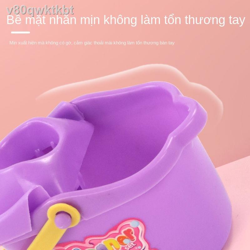 ﹉┅Bộ chổi trẻ em và chổi quét bụi mini chổi trẻ em công cụ quét nhà chơi trò chơi lau nhà lau nhà đồ chơi cô gái