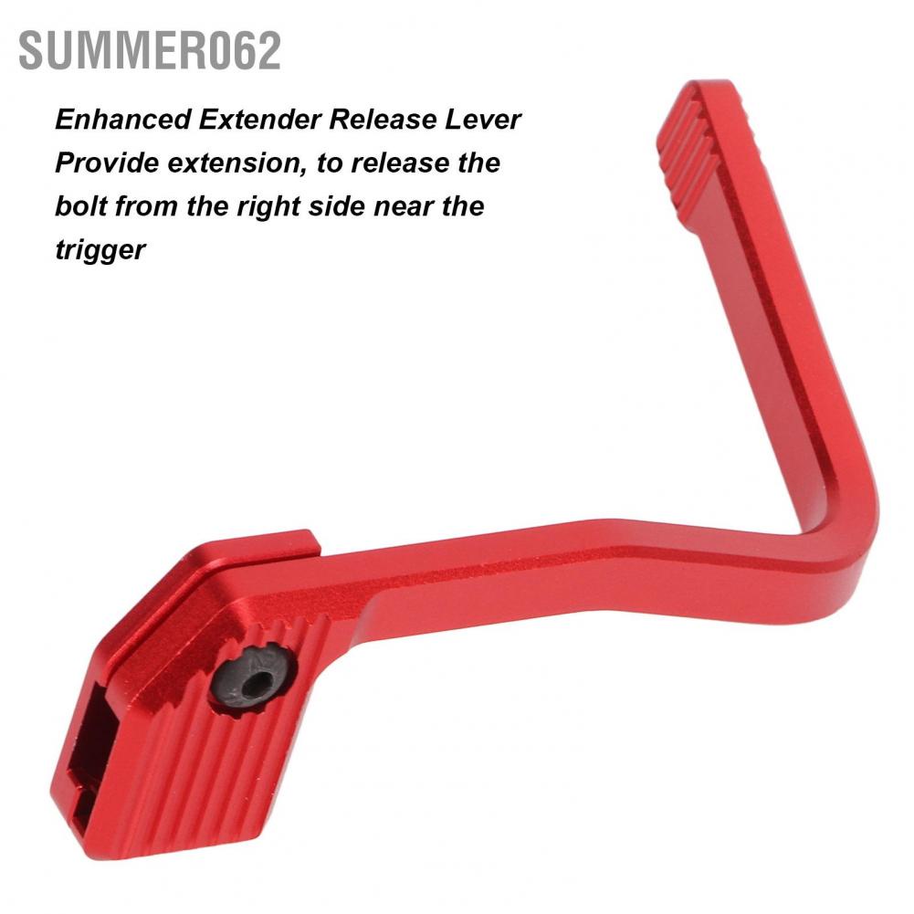 Summer062 Enhanced Extender Release Lever Aluminum Alloy Bolt Lock Grab with Wrench Screw