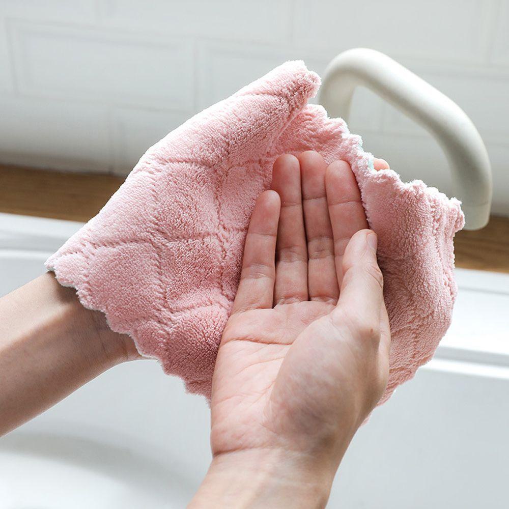 Khăn Lau Chén Dĩa Bằng Sợi Micro Siêu Thấm Hút Chống Dính