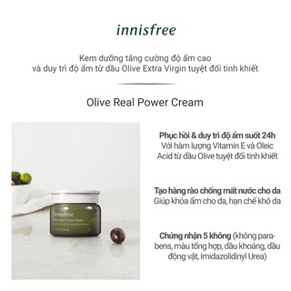 Kem dưỡng  Olive real power cream