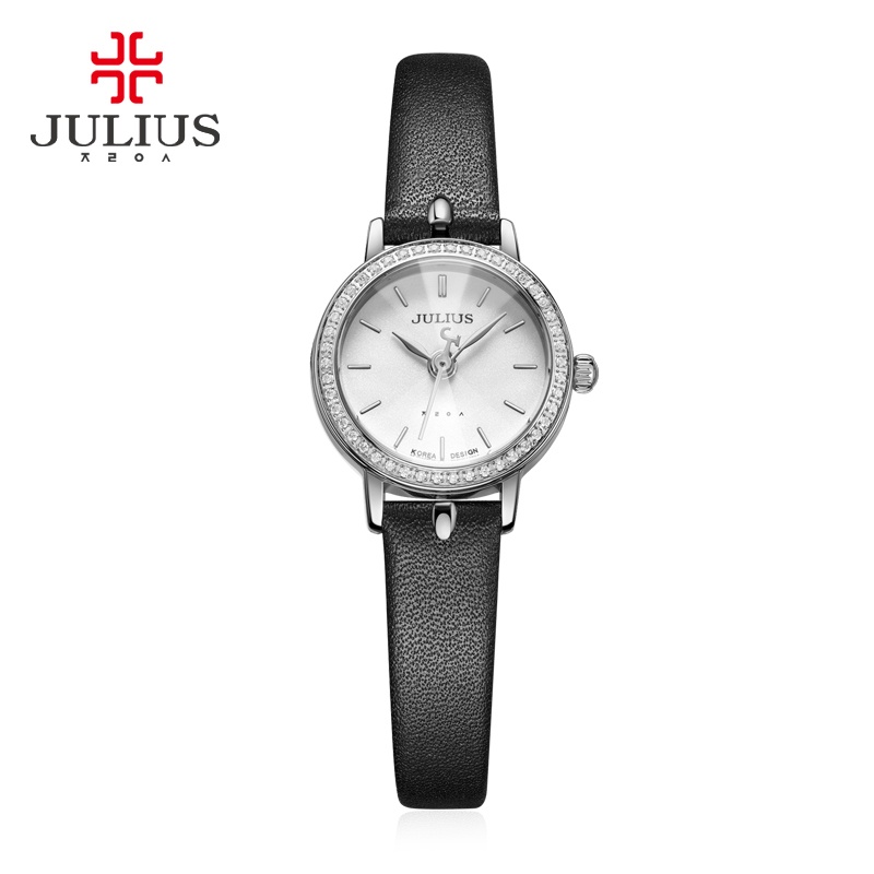 Julius Đồng Hồ Đeo Tay Chống Thấm Nước Đính Kim Cương Giả Phong Cách retro Dành Cho Nữ 966 * & & -