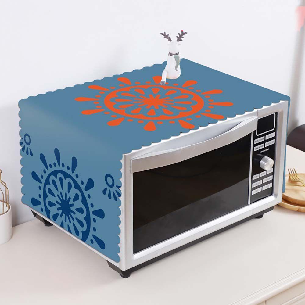 Tấm Phủ Lò Vi Sóng Bằng Cotton Chống Bụi Kiểu Dáng Đơn Giản Thời Trang