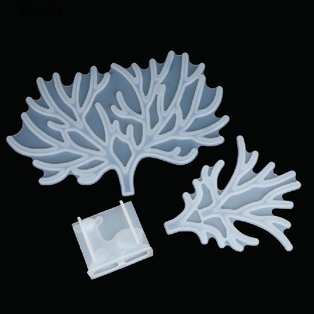 Khuôn Silicon Làm Đồ Trang Sức Hình Sừng Hươu Kích Thước Lớn 439br