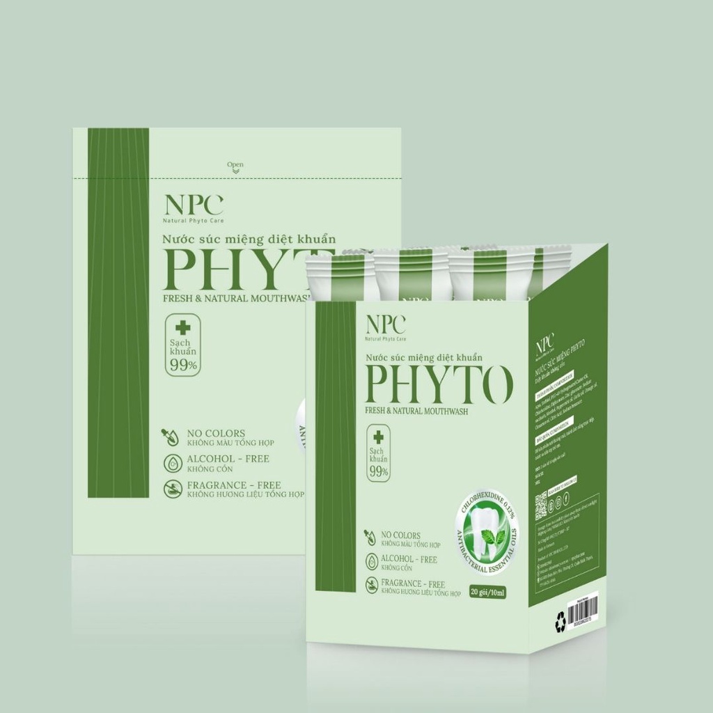 nước xúc miệng thảo dược phyto