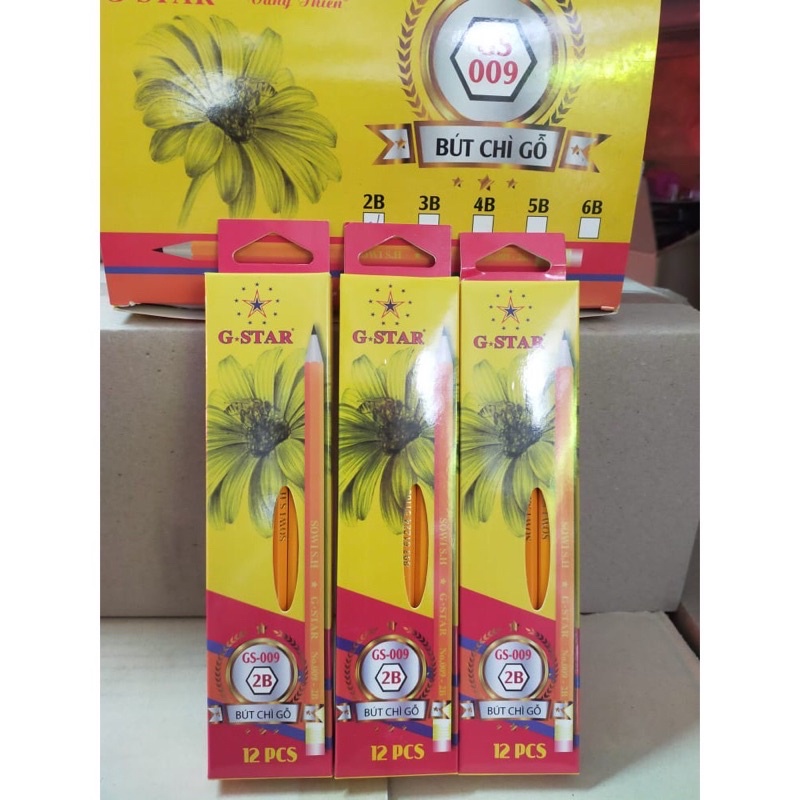 Hộp 12 cây bút chì GS_009