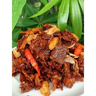 Khô bò cháy tỏi mật ong 250gr