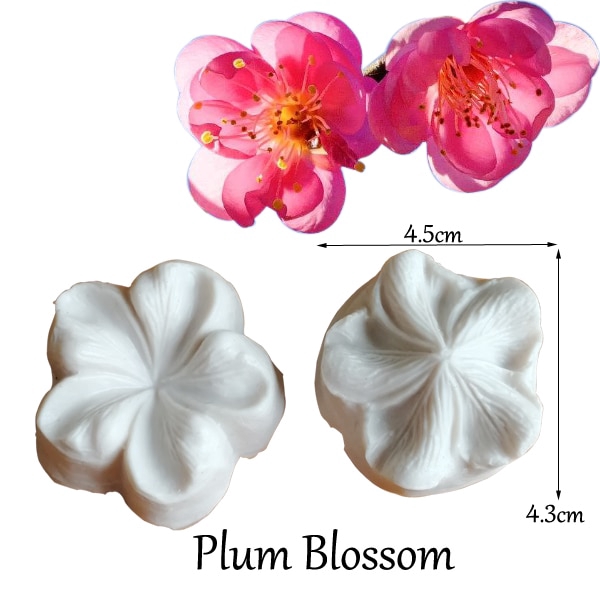 Khuôn Silicone Tạo Hình Cánh Hoa Mẫu Đơn / Hoa Tulip Trang Trí Bánh Kem C337