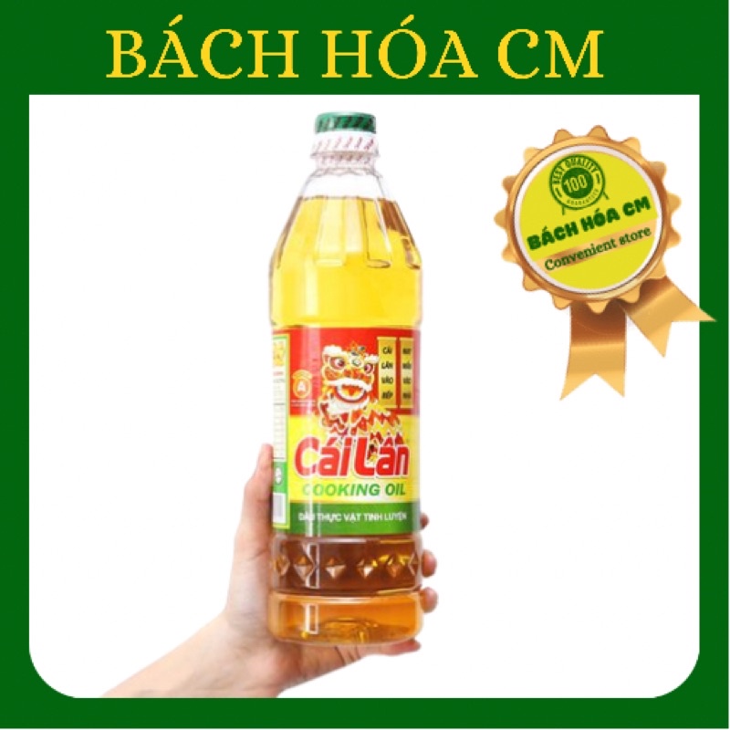 Dầu Thực Vật Tinh Luyện Cái Lân Chai 1 Lít