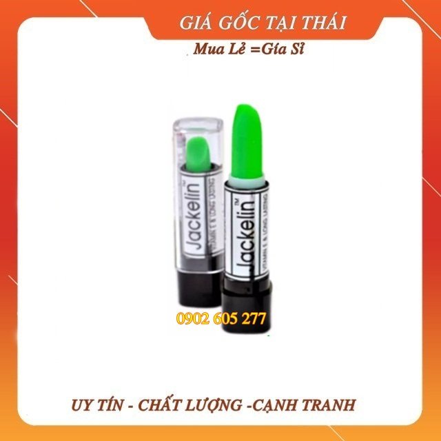 [Hàng chính hãng] Son Gió Magic Lip Jackelin Thái Lan - Màu Xanh