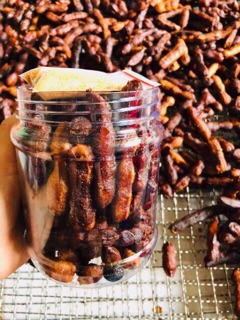 Me Lào kèm muối tôm
