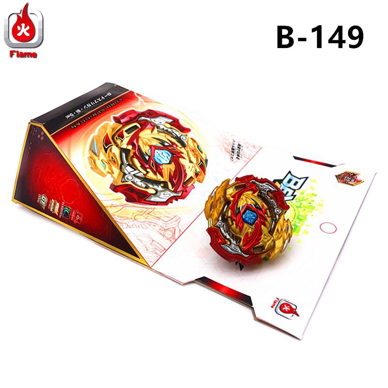 Bộ đồ chơi con quay và máy phóng LR FLAME B-149 GT Lord Springgan Beyblade dành cho bé trai