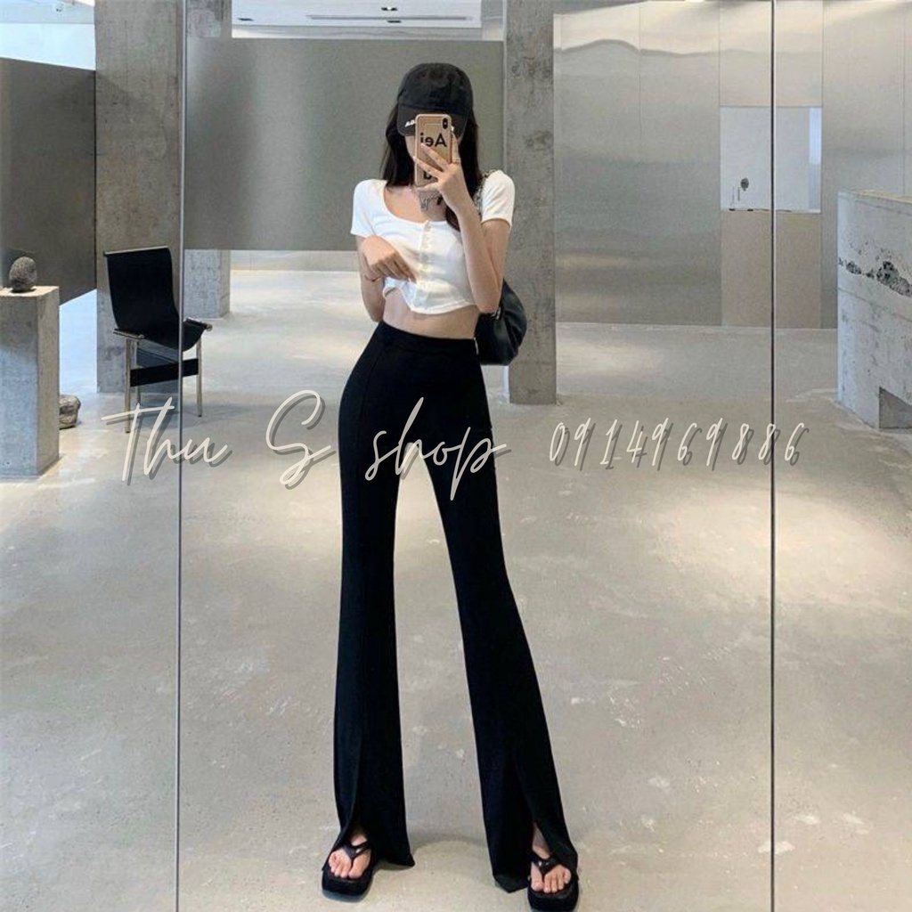 Áo Ngắn Tay CRT Đuôi Tôm Kiểu Croptop Mặc Hè Bigsize Chất Thun Cotton Co Dãn Thoải Mái THUS783