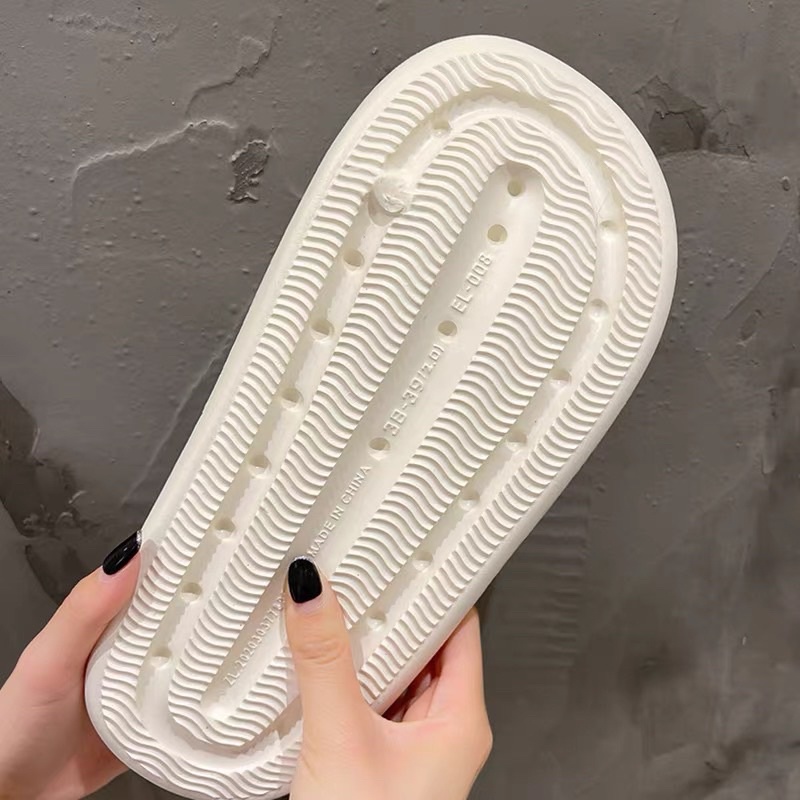 Dép Bánh Mì Chất Eva Siêu Nhẹ Quai Gân Nam Nữ Mang Trong Nhà - DL192