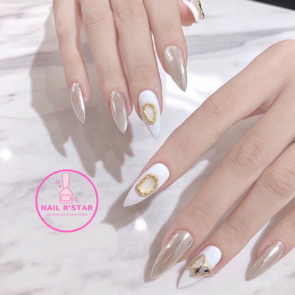 Sơn gel đen, trắng Bobo chính hãng lên màu chuẩn  NAIL R’STAR