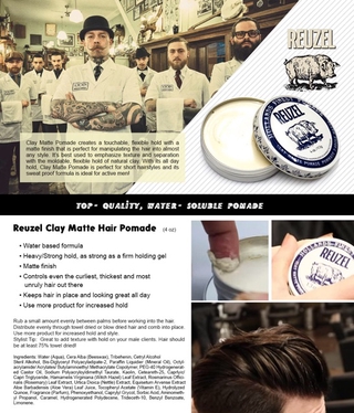 Reuzel clay matter pomade