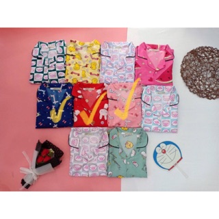 Pijama kate thái loại 1 ngắn size trung