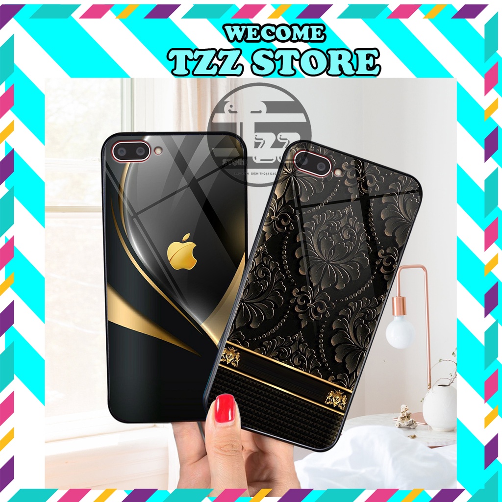 Ốp lưng KÍNH Oppo A3S / A1K in hình 3D SIÊU SANG- SIÊU ĐẸP-TRỪU TƯỢNG