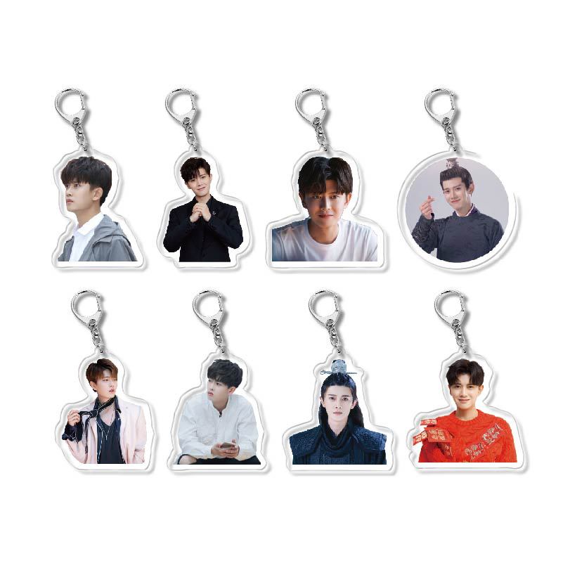 Móc Khóa acrylic Hình Jialun