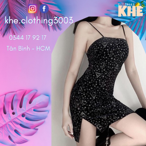 - Váy 2 dây body ngắn nhung đen lấp lánh, óng ánh đơn giản, cá tính, đầm body 2 dây