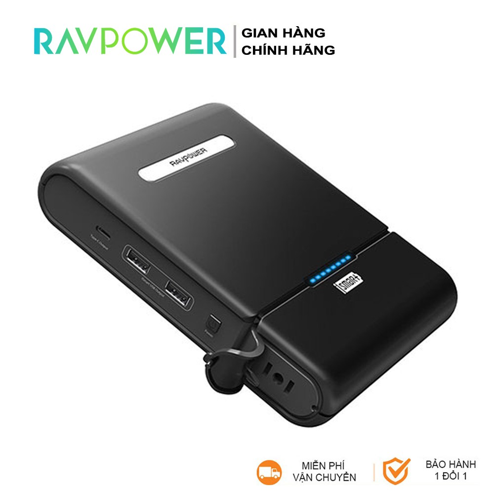 Sạc dự phòng cho Laptop RAVPower PB055 27000mAh