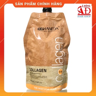 DẦU Ủ TÓC COLLAGEN TOP HANEDA SIÊU MƯỢT [DẠNG TÚI] 500ML