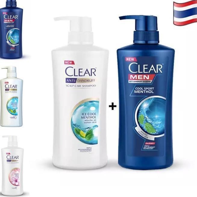 Dầu Gội Đầu Clear Thái Lan Mẫu Mới, Dầu Xả Clear Hàng Chất - Dùng là mê