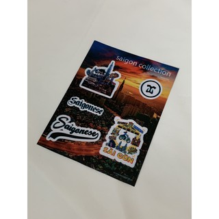 Combo bộ 5 Sticker Teeworld