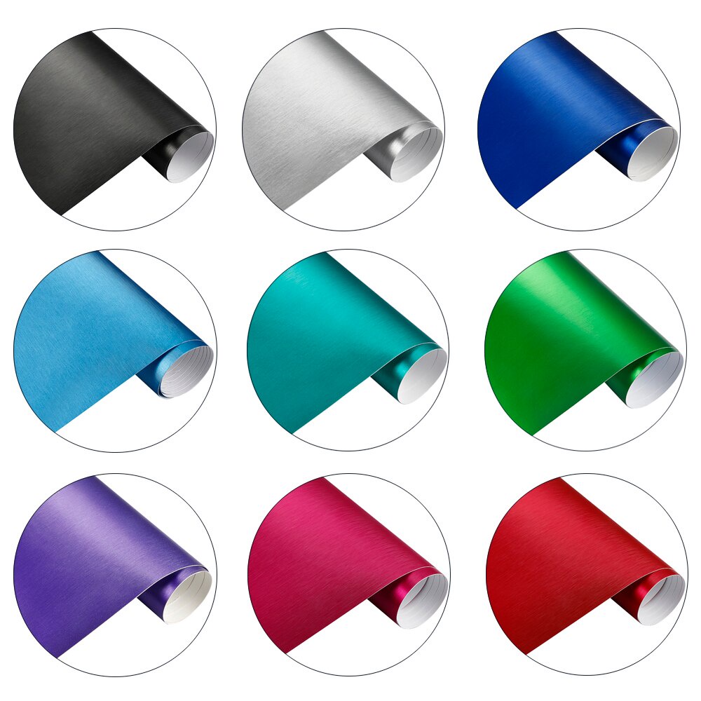 Rehoboth Car-Styling 10/30 * 100cm PVC chống thấm nước Chrome Vinyl Bọc xe hơi Sticker dây vẽ phim phủ băng Ô tô Dán xe máy