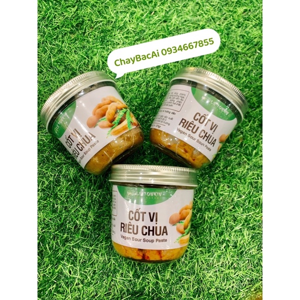 CỐT VỊ RIÊU CHUA  LETONKIN DÙNG ĂN CHAY  CHUẨN VỊ