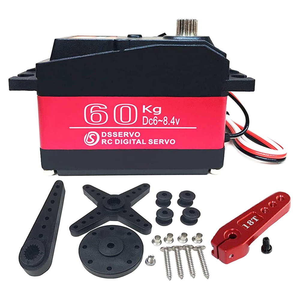 Động cơ servo kỹ thuật số DSSERVO DS5160 HV 60kg 180 /270 18T cho 1/5 Redcat HPI Baja 5B SS RC